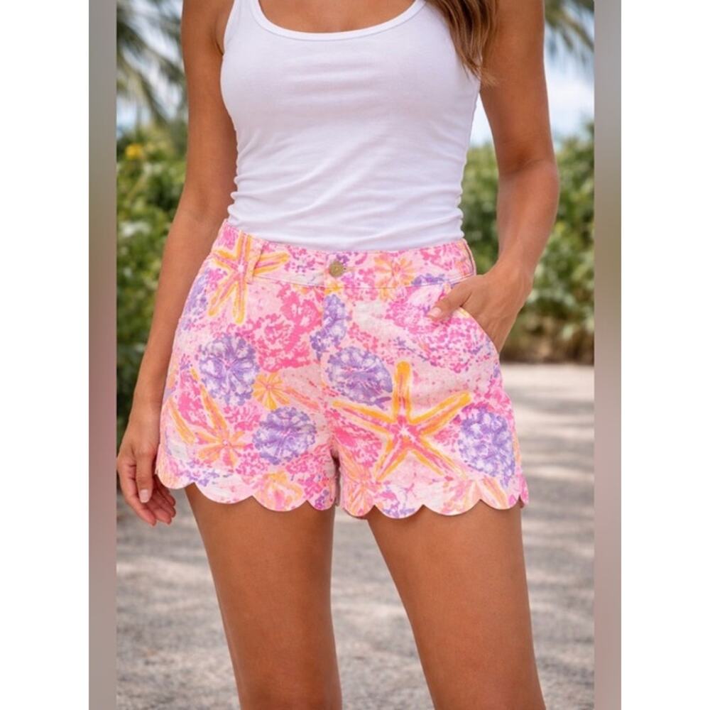 Lilly Pulitzer The Buttercup Shorts 5" inseam Size 8 NWOT
